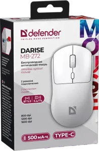 Defender - Беспроводная оптическая мышь Darise (Дариз) MB-272