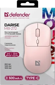 Defender - Беспроводная оптическая мышь Darise (Дариз) MB-272