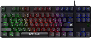 Defender - Проводная игровая клавиатура Black Shade ЧернаяТень GK-006
