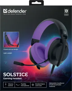 Defender - Игровая гарнитура Solstice (Солнце)