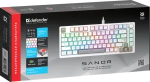 Defender - Механическая клавиатура Sanor (Санор) GK-187