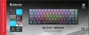 Defender - Механическая клавиатура BlackWings (КрыльяТьмы) GK-008