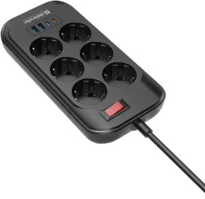 Defender - Удлинитель с сетевым фильтром ILS 447