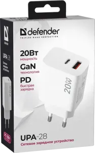Defender - Сетевое зарядное устройство UPA-28