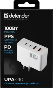 Defender - Сетевое зарядное устройство UPA-210