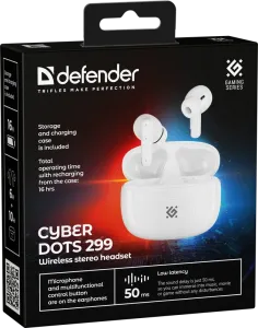 Defender - Беспроводная гарнитура CyberDots 299 (Кибердотс)