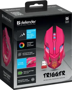 Defender - Беспроводная игровая мышь Trigger (Триггер) GM-934