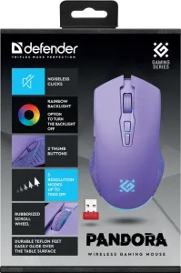 Defender - Беспроводная игровая мышь Pandora (Пандора) GM-502