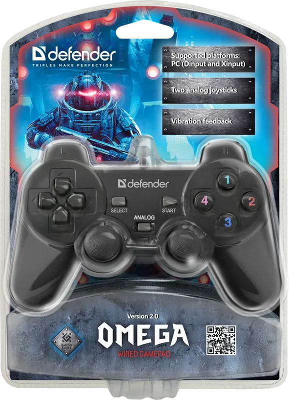 Defender - Проводной геймпад Omega