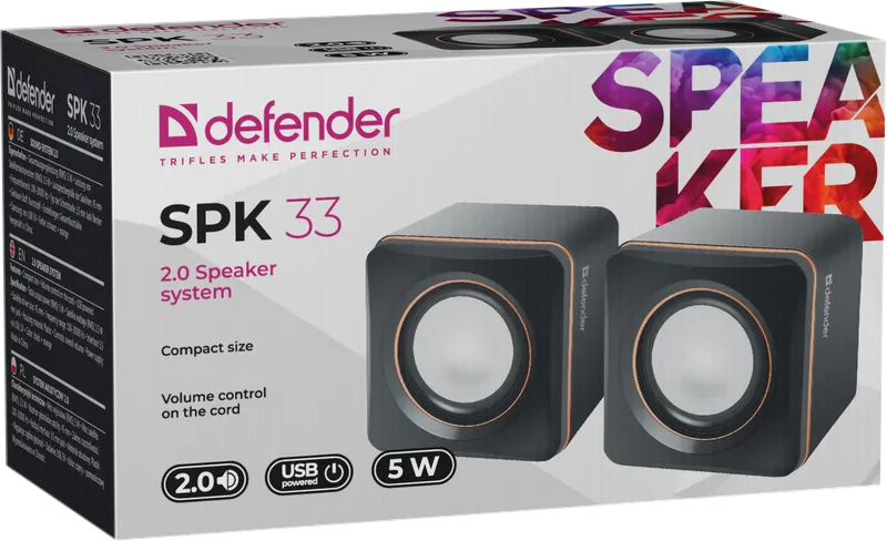 Defender - Акустическая 2.0 система SPK 33