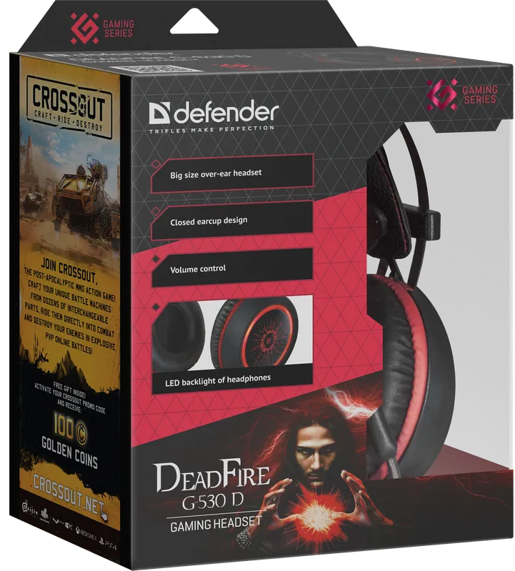 Defender - Игровая гарнитура DeadFire G-530D