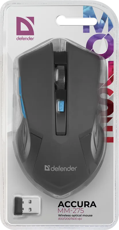 Defender - Беспроводная оптическая мышь Accura MM-275