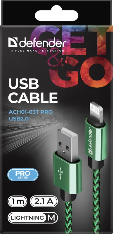 Defender - USB кабель ACH01-03T PRO USB2.0