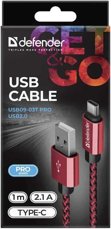 Defender - USB кабель USB09-03T PRO USB2.0