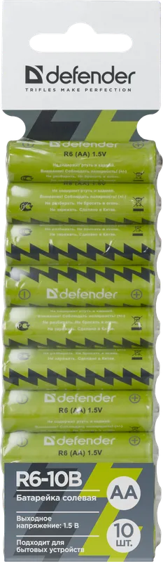 Defender - Батарейка солевая R6-10B