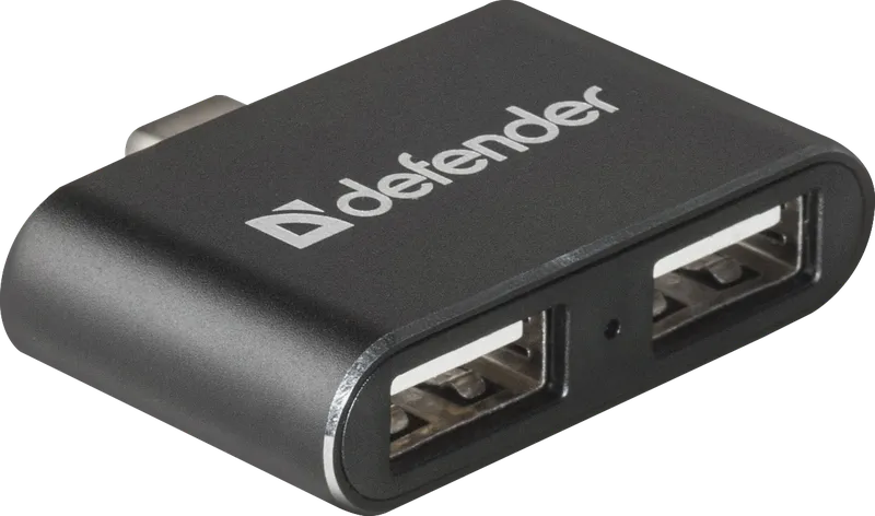 Defender - Универсальный USB разветвитель Quadro Dual