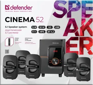 Defender - Акустическая 5.1 система Cinema 52
