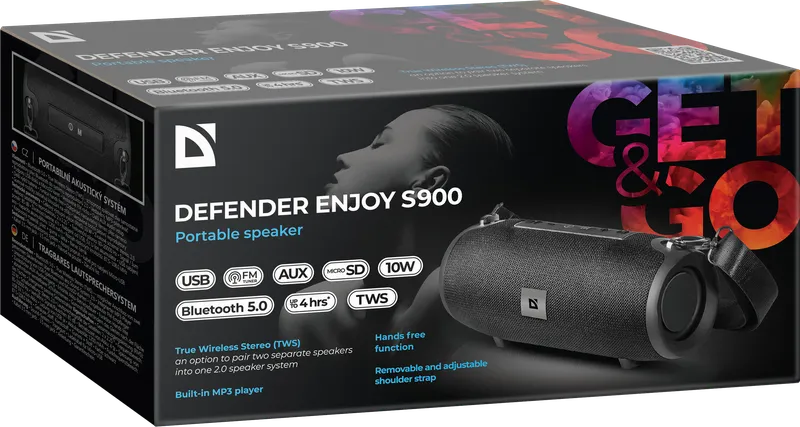 Defender - Портативная акустика Enjoy S900