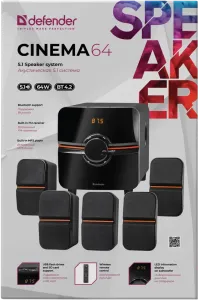Defender - Акустическая 5.1 система Cinema 64
