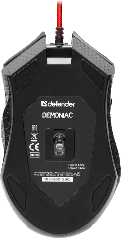 Defender - Проводная игровая мышь Demoniac GM-540L