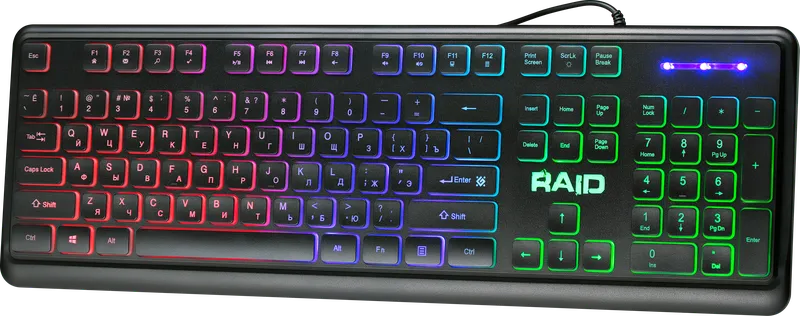 Defender - Проводная игровая клавиатура Raid GK-778DL