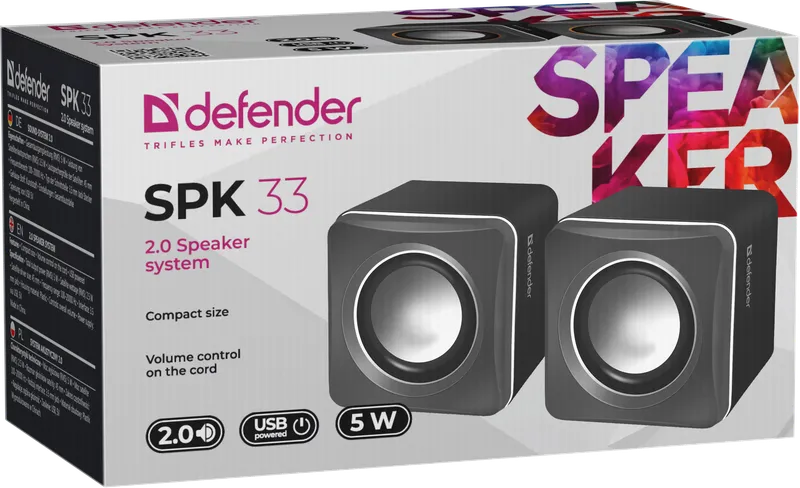 Defender - Акустическая 2.0 система SPK 33