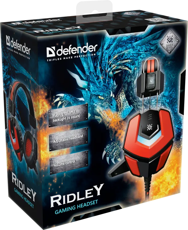 Defender - Игровая гарнитура Ridley