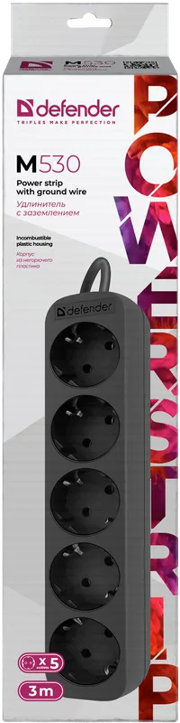 Defender - Удлинитель с заземлением M530