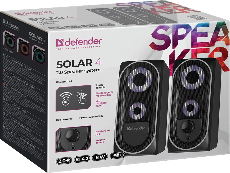 Defender - Акустическая 2.0 система Solar 4
