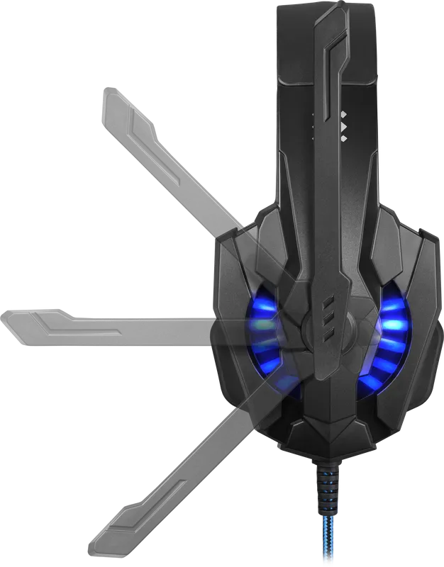 Defender - Игровая гарнитура Warhead G-390 LED