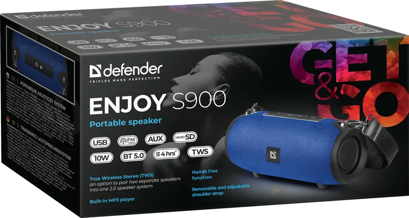 Defender - Портативная колонка Enjoy S900