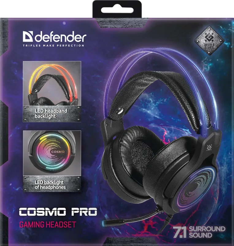 Defender - Игровая гарнитура Cosmo PRO