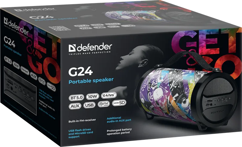 Defender - Портативная акустика G24