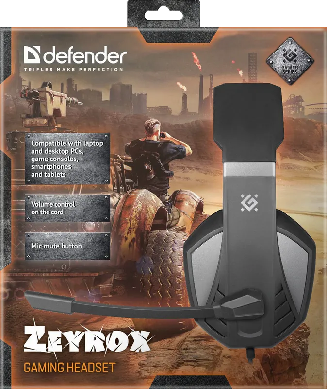 Defender - Игровая гарнитура Zeyrox