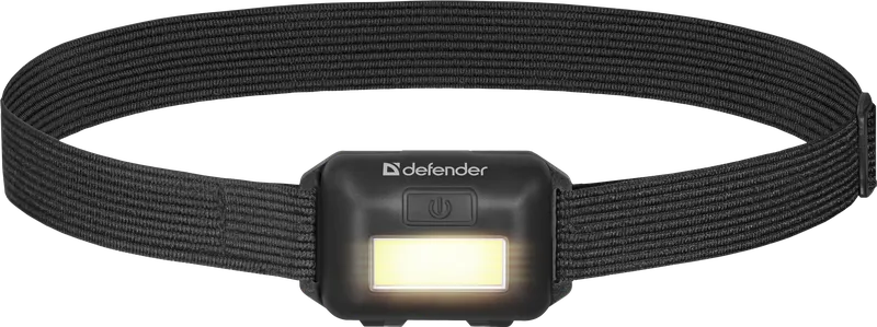 Defender - Фонарь налобный FL-01, COB, 3 режима
