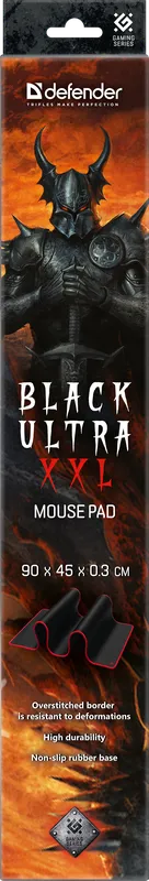 Defender - Игровой коврик Black Ultra XXL
