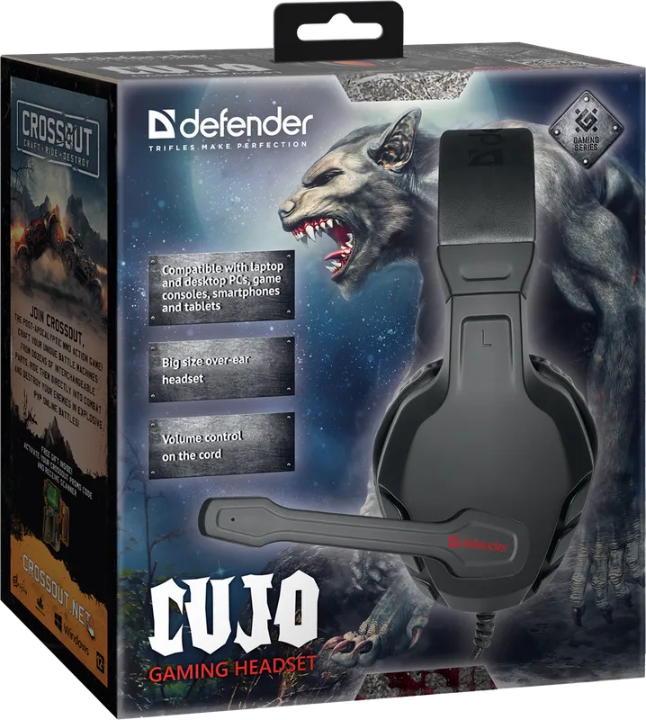 Defender - Игровая гарнитура Cujo