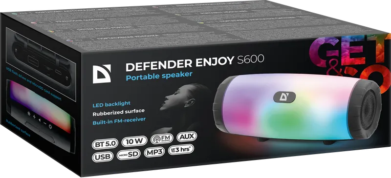 Defender - Портативная колонка Enjoy S600