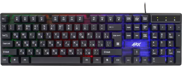 Defender - Проводная игровая клавиатура Arx GK-196L