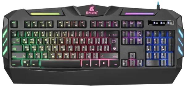 Defender - Проводная игровая клавиатура Werewolf GK-120DL